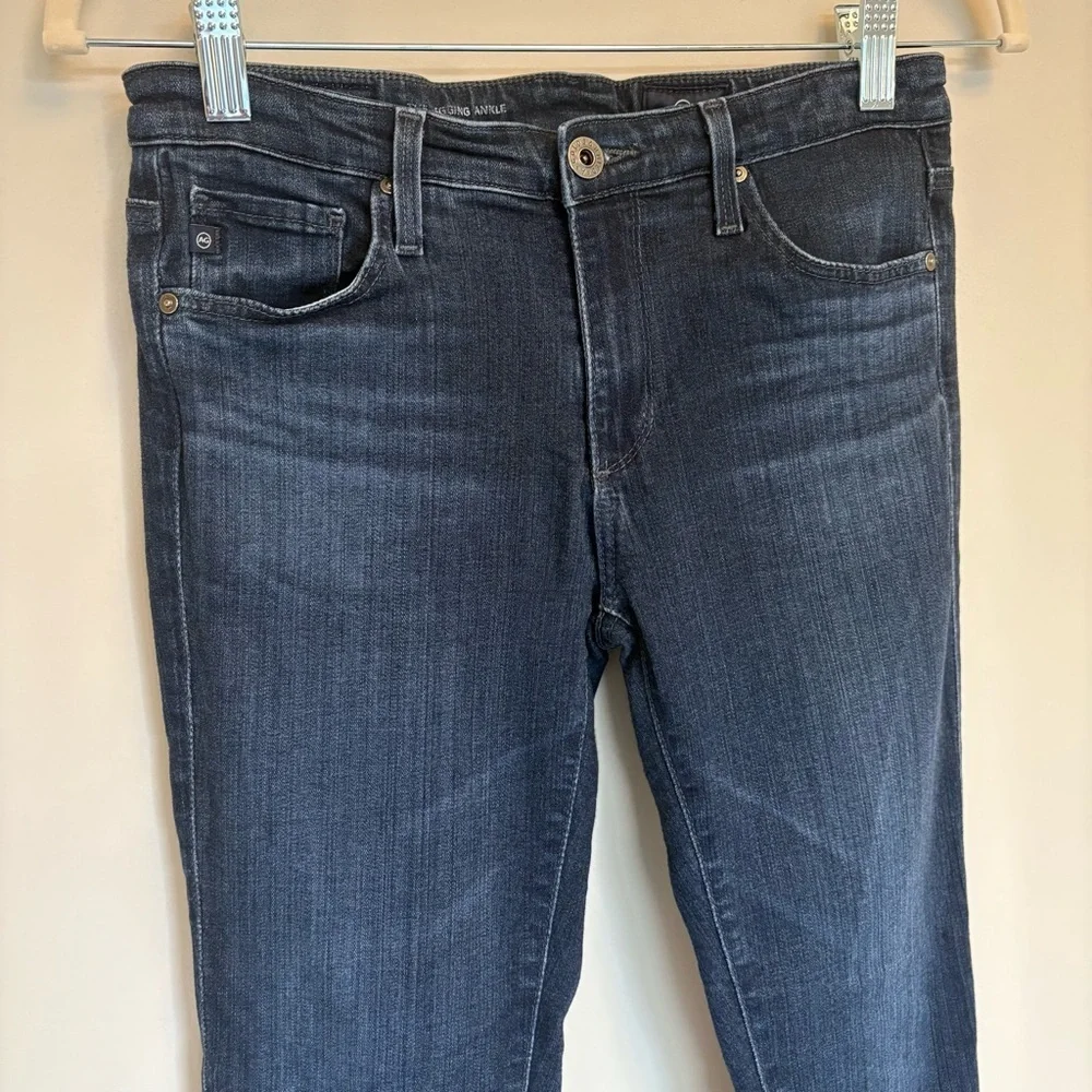 AG Adriano Goldschmeid Dark Blue The Legging Ankle Jeans - Size 26R - Stretchy